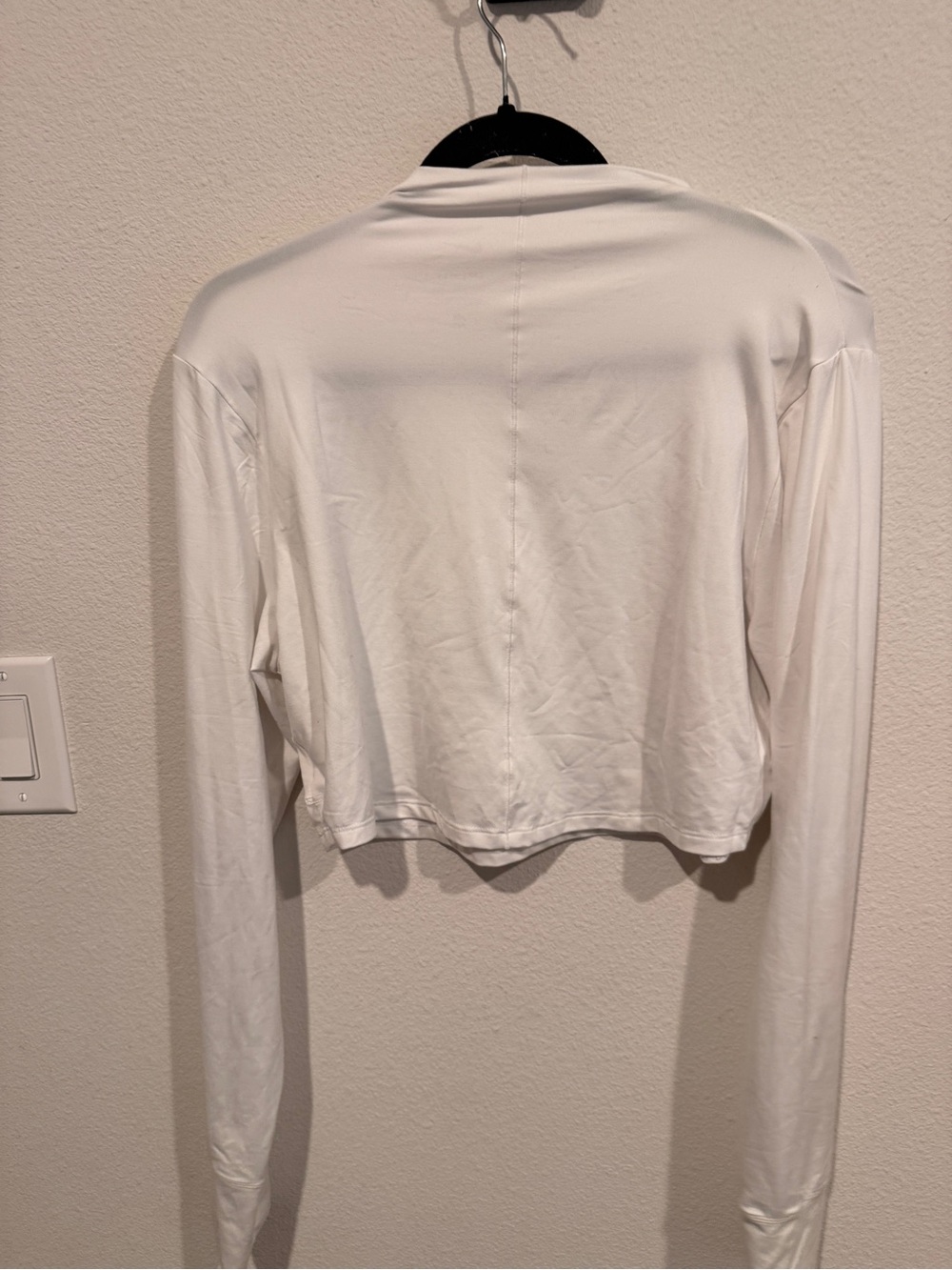 Nike Dri-FIT One Luxe Long-Sleeve Cropped Top - Picture 5 of 5